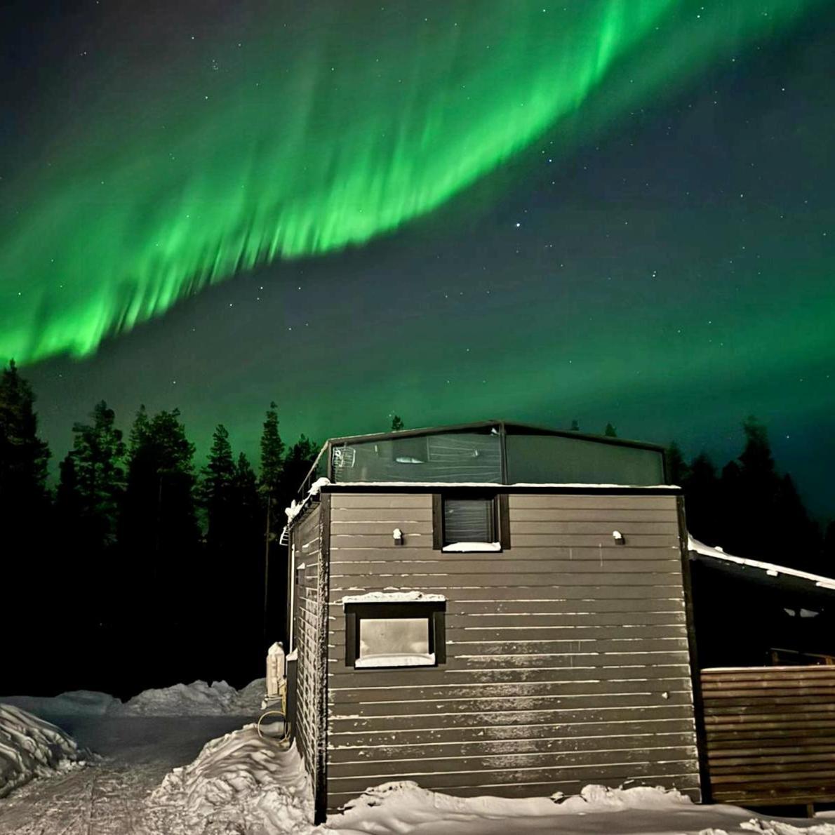 Levi Sky Igloo With Private Sauna And Hot Tub Экстерьер фото