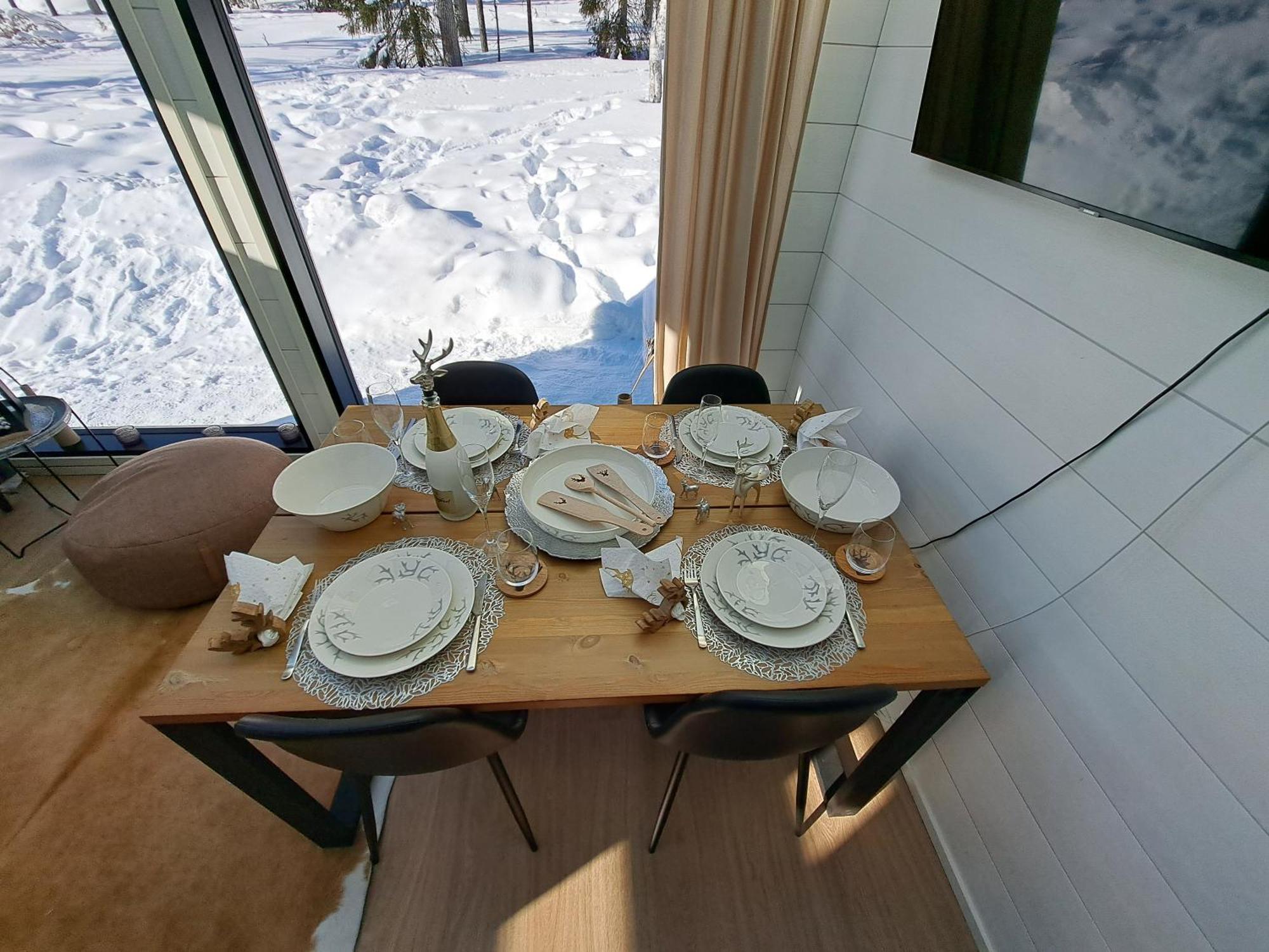 Levi Sky Igloo With Private Sauna And Hot Tub Экстерьер фото