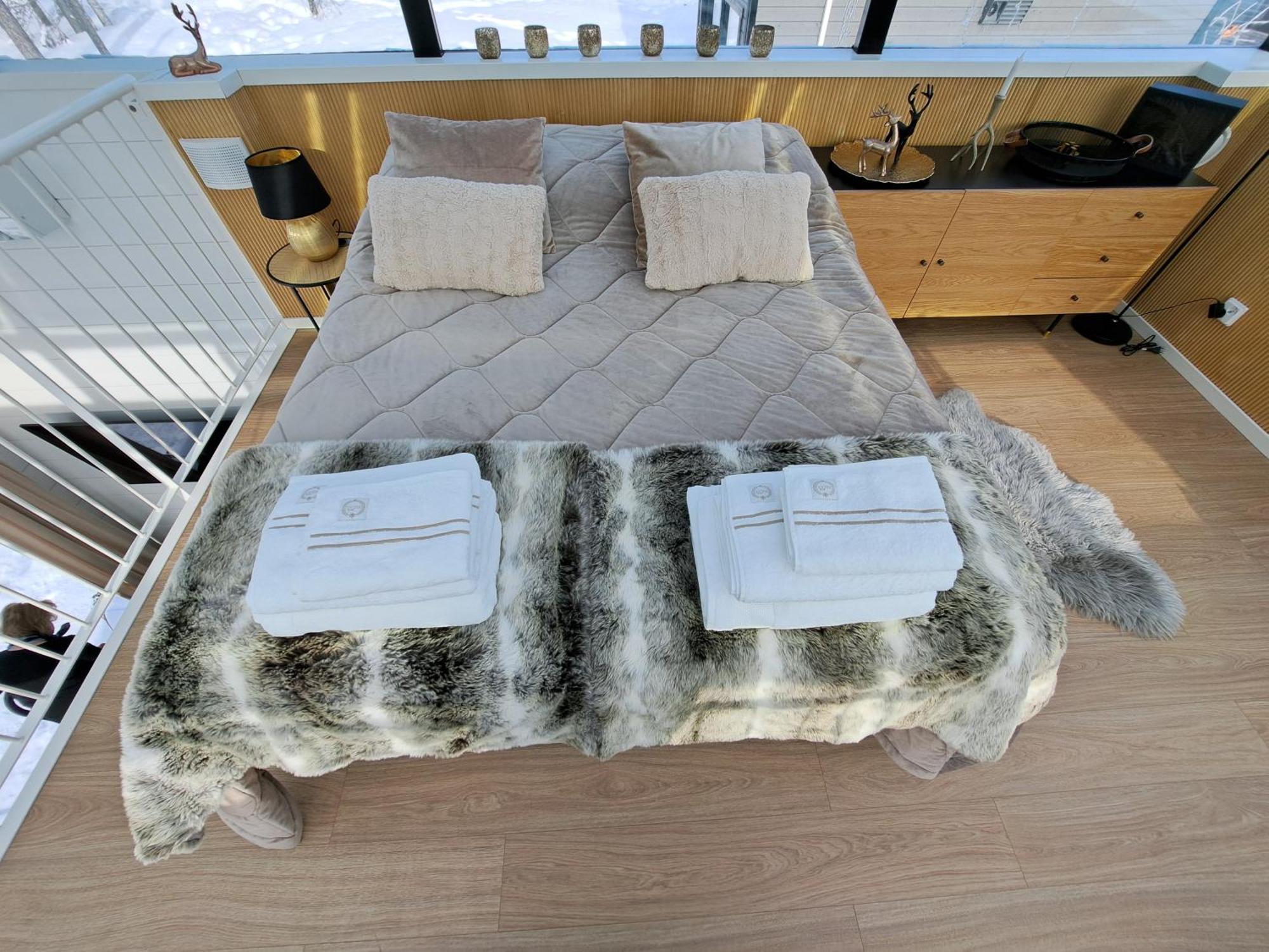 Levi Sky Igloo With Private Sauna And Hot Tub Экстерьер фото